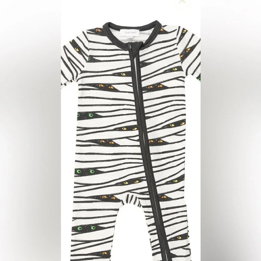 Angel Dear Two-way Zippered Footie Zebra